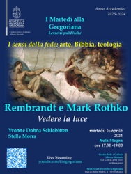 Rembrandt e Mark Rothko: vedere la luce